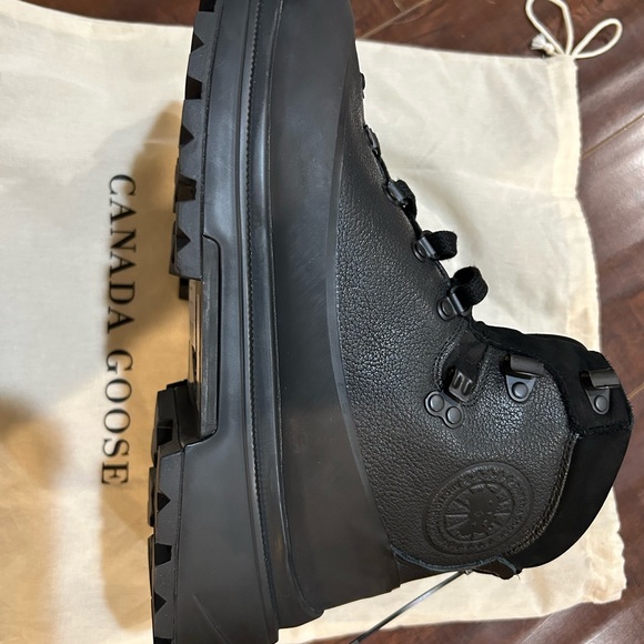 Canada Goose Black Rugged Sole Boots